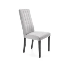 CHAIR DIEGO 2, LIGHT GRAY / BLACK